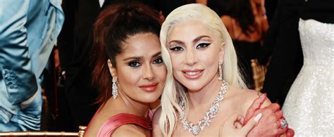 salma hayek and lady gaga.